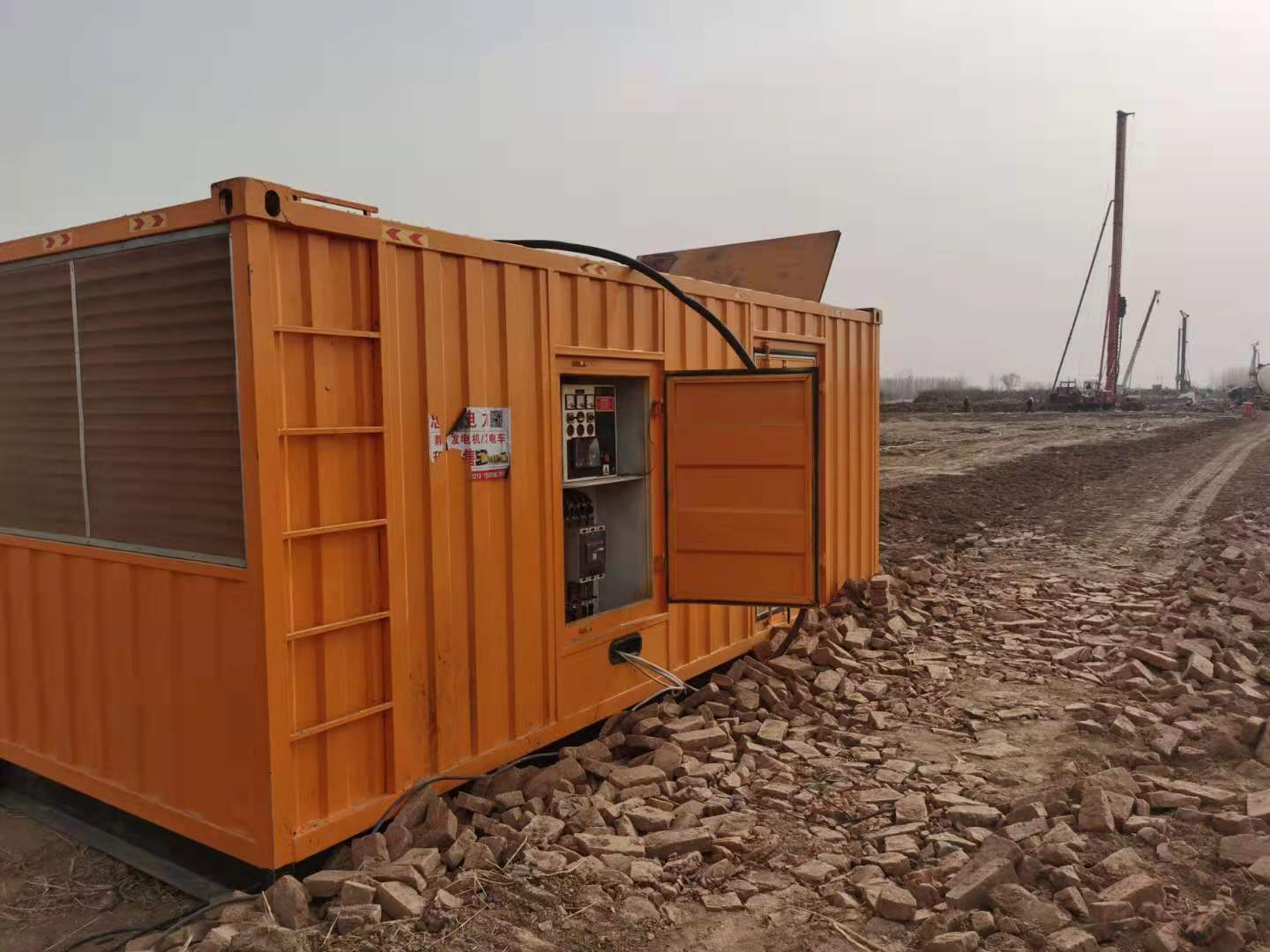 邻水发电车租赁-柴油发电机组的安装须知